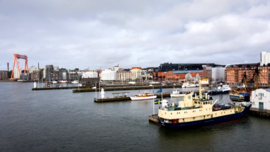 MS Freya in Eriksberg Gothenburg