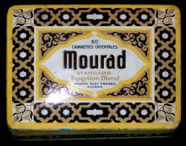 Mourad cigarettes tin, pic1