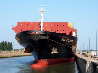 MSC ATLANTA - IMO 9345972, Port of Antwerp pic1