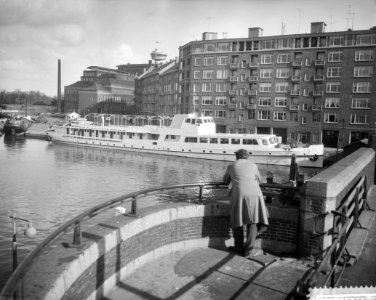 Ms Prinses Irene in de Coolhaven te Rotterdam ingericht als hotelruimte, Bestanddeelnr 911-1740