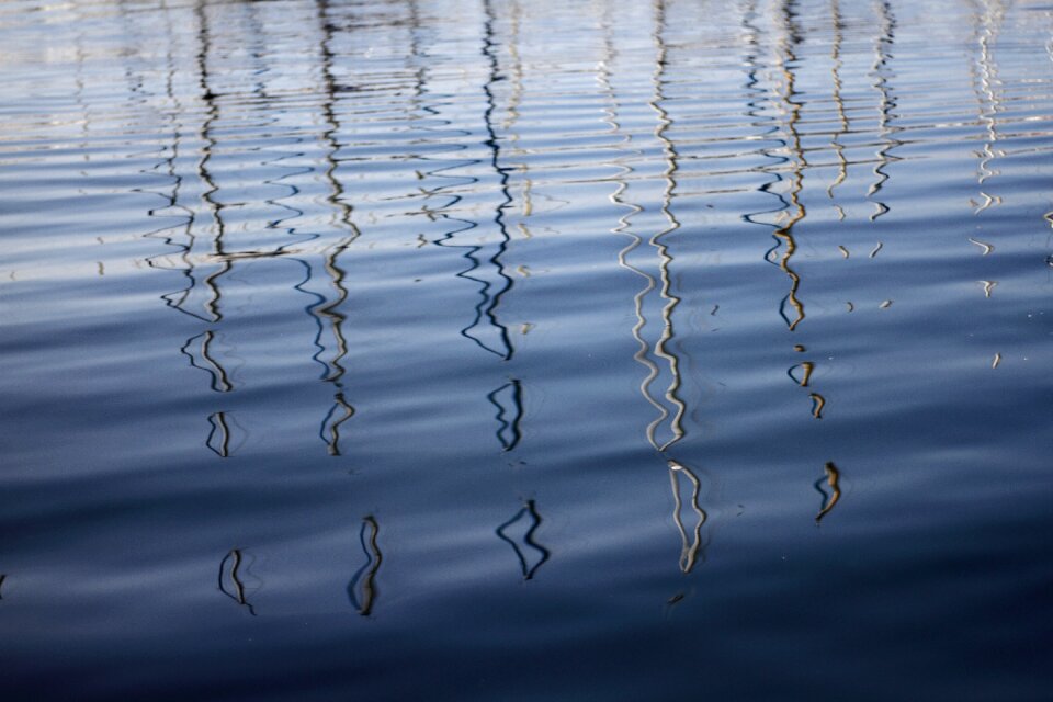 Mirror nature blue