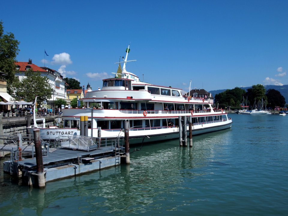 MS Stuttgart Hafen Lindau