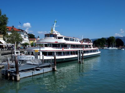 MS Stuttgart Hafen Lindau