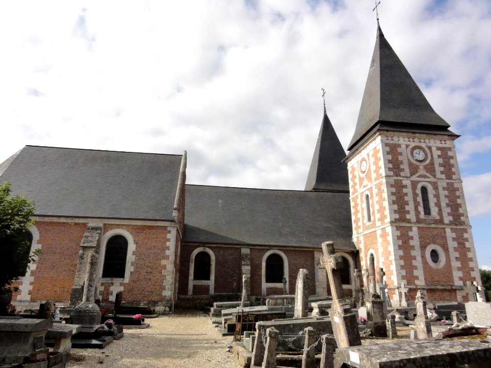 Motteville (Seine-Mar.) église extérieur (02)