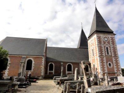 Motteville (Seine-Mar.) église extérieur (02)