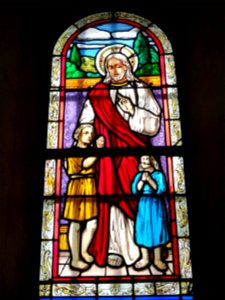 Motteville (Seine-Mar.) église, vitrail 08
