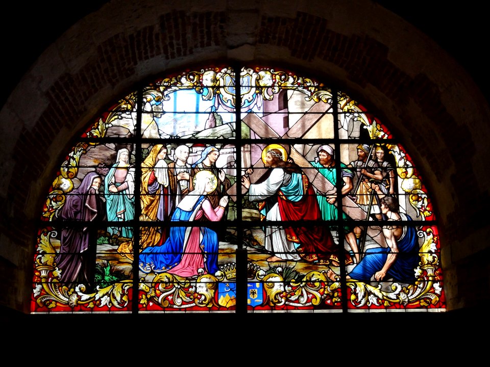 Motteville (Seine-Mar.) église, vitrail 06