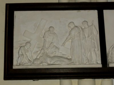 Motteville (Seine-Mar.) église, chemin de croix station 09