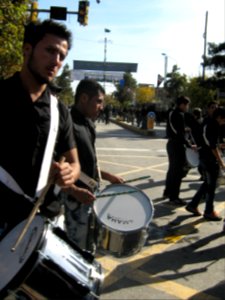 Mourning of Muharram - November13,2013 - Muharram 9,1435 Tasu'a - Zanjir,Mourners Line,Drummer - Nishapur 092