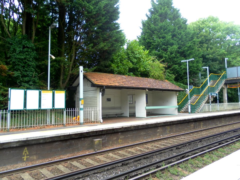 Moulsecoomb Railway Station (Platform 2) (August 2013) (1)