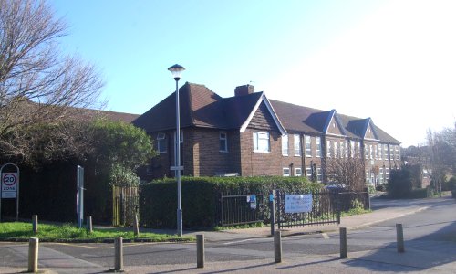Moulsecoomb Primary School, Moulsecoomb Way, Moulsecoomb (February 2020)