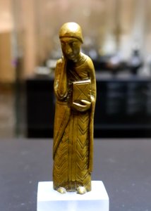 Mourning St. John, Rhineland, c. 1100, cast bronze - Museum Schnütgen - Cologne, Germany - DSC00099