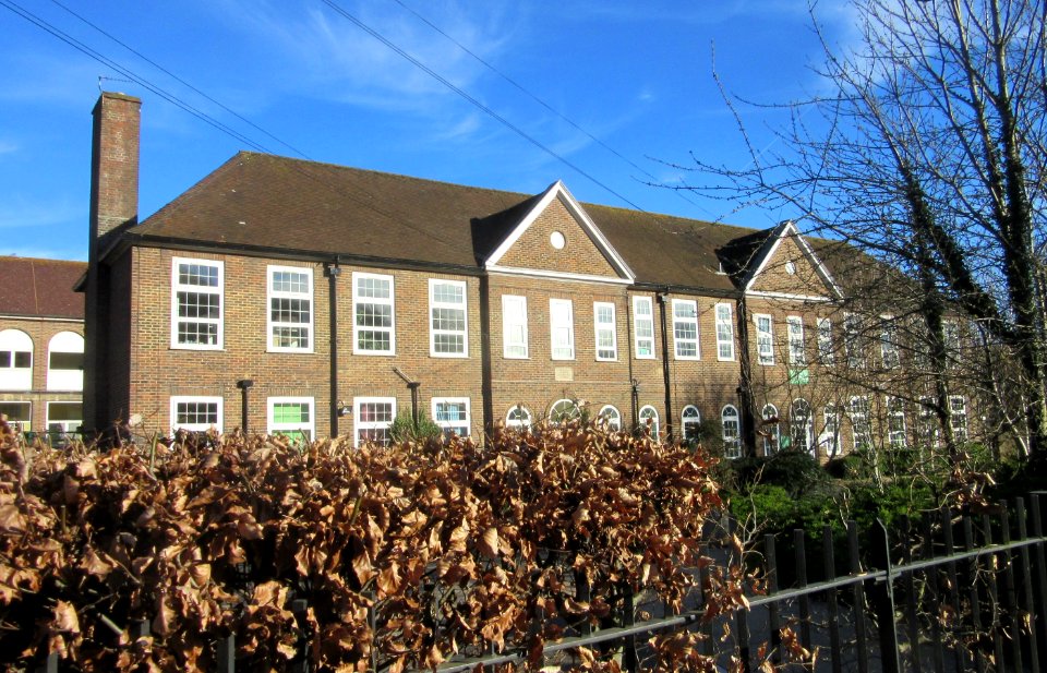 Moulsecoomb Primary School, Moulsecoomb Way, Moulsecoomb (March 2017)