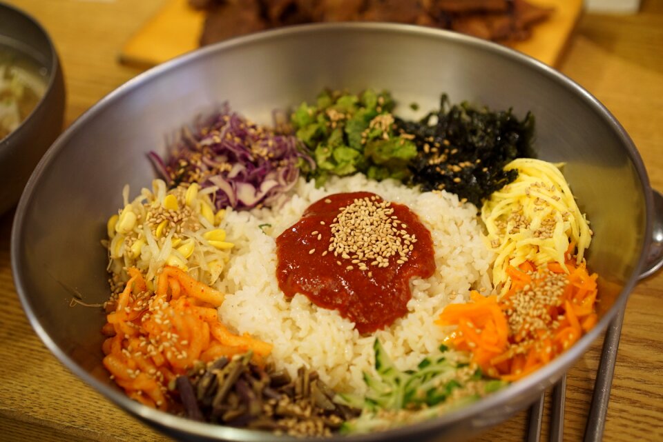 Republic of korea food dining room