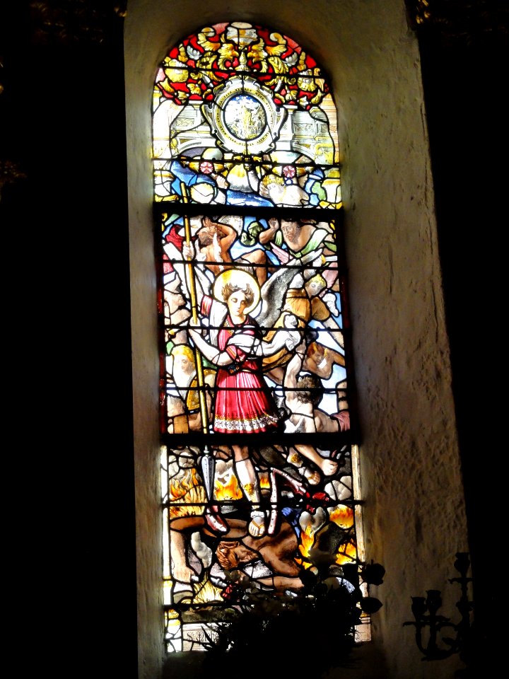 Motteville (Seine-Mar.) église, vitrail 03