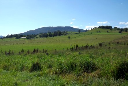 Mount French from Frenches Creek, Queensland photo