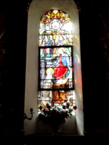 Motteville (Seine-Mar.) église, vitrail 04