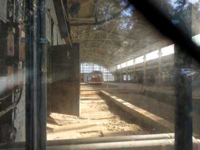 Mowcow trolleybus 1152 2020-07 in abandoned transport museum
