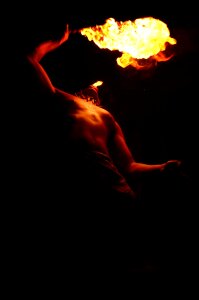 Flame performance luau