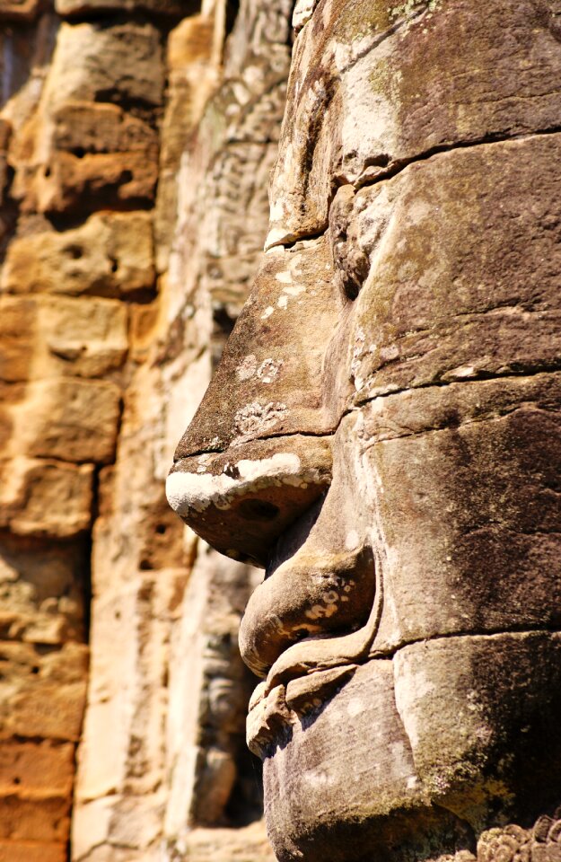 Face stone touristic