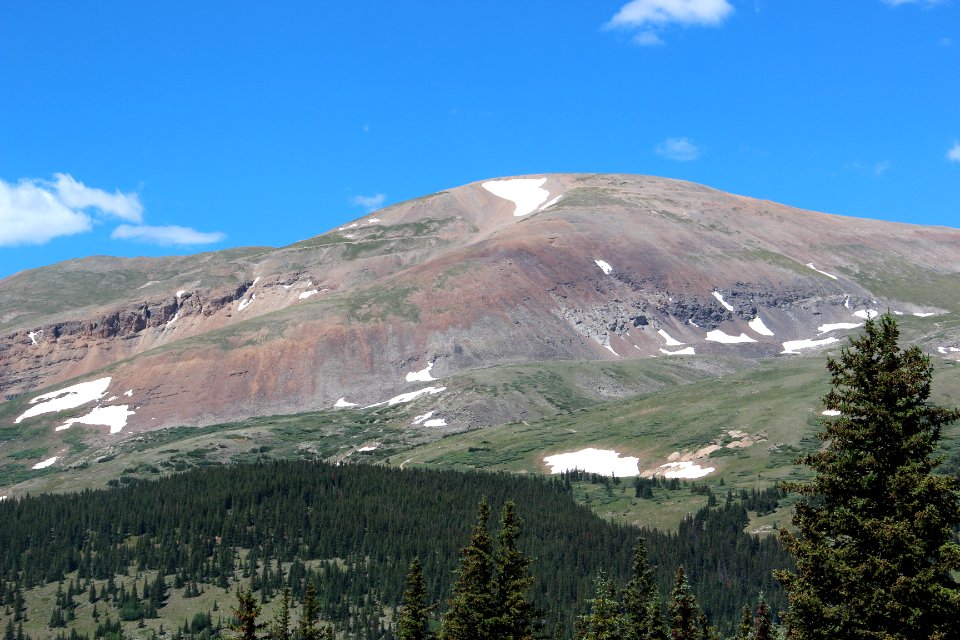 Mount Bross viewed from Colorado State Highway 9