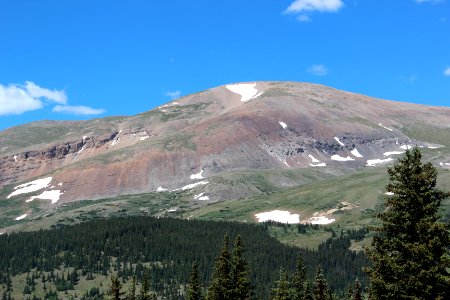 Mount Bross viewed from Colorado State Highway 9 photo