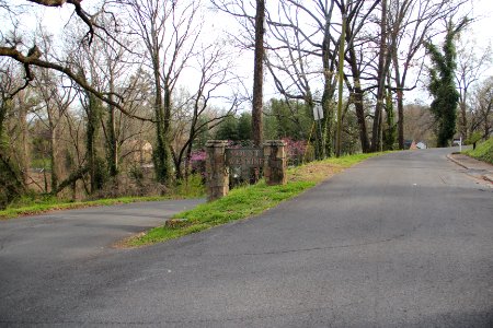 Mount Aventine sign, Rome GA Mar 2018 photo