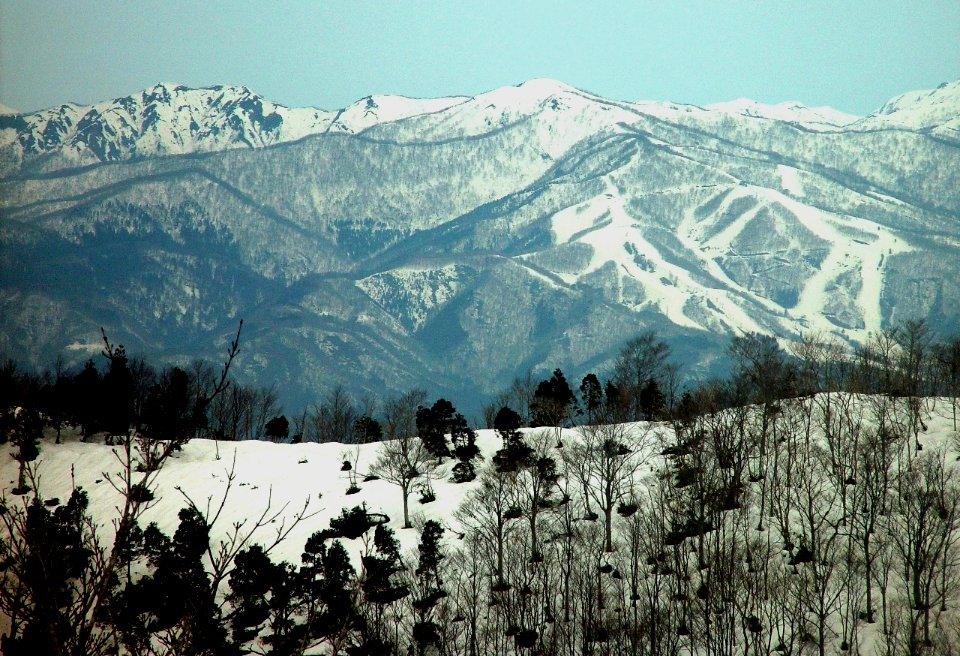 Mount Dainichi from Mount Shirao 2008-3-23