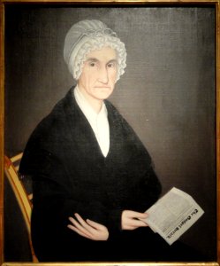 Mrs. Reuben Allerton (Lois Atherton), 1821-1822, by Ammi Phillips - Art Institute of Chicago - DSC09920