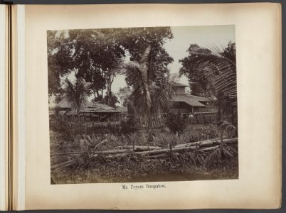 Mr Peyers Bungalow, Sumatra 1870, Bestanddeelnr 815 44