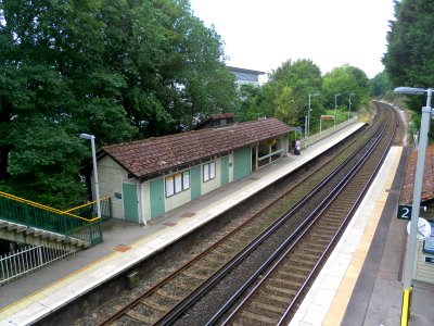 Moulsecoomb Railway Station (Platform 1) (August 2013) (1)