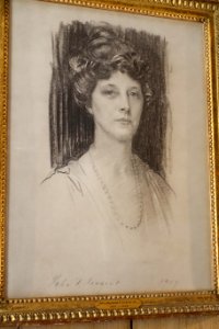 Mrs. Richard T. Crane, Jr., by John Singer Sargent, 1919 - Great House - Castle Hill on the Crane Estate - Ipswich, Massachusetts - DSC06301