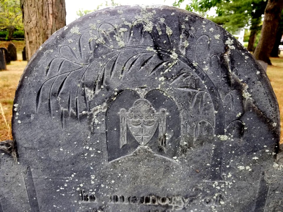 Mrs. Hannah Adams, 1803, detail - Old Burying Ground - Arlington, MA - 20200816 091151