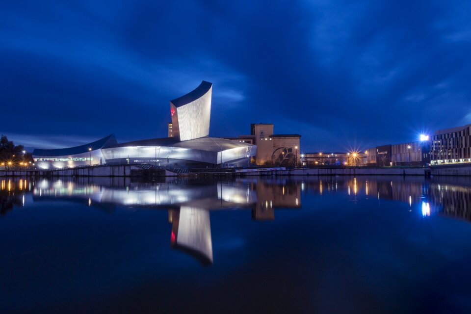 Blue landmark coast