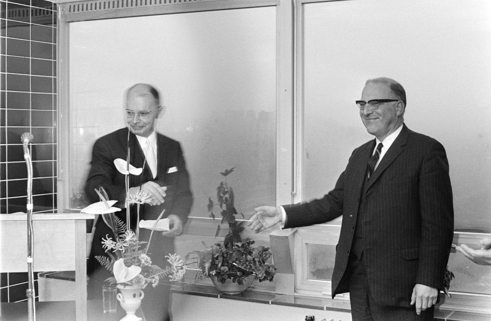 Mr. H. W. van Hylkema , hoofd direkteur Kinderbescherming Ministerie van Justiti, Bestanddeelnr 934-6540
