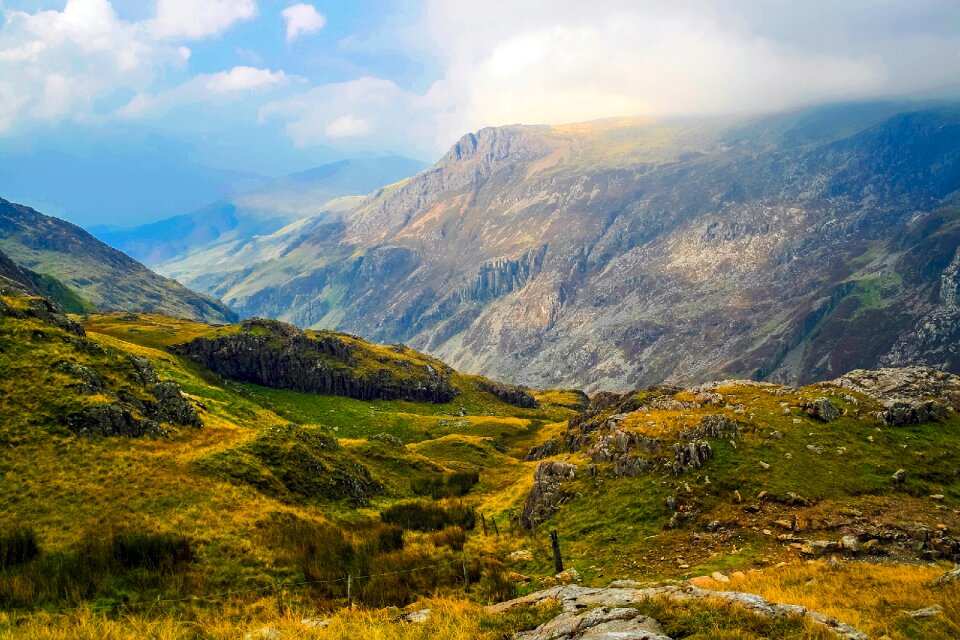 Great britain mountains meadow