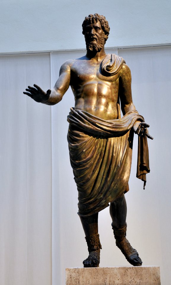MRAH Statue d'empereur Rome 261211