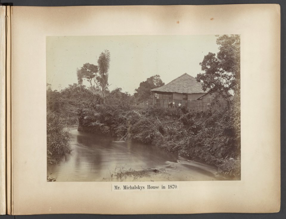 Mr. Michalskys house in 1870, Bestanddeelnr 815 11