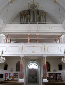 Muenchen-Perlach St Michael Orgelempore