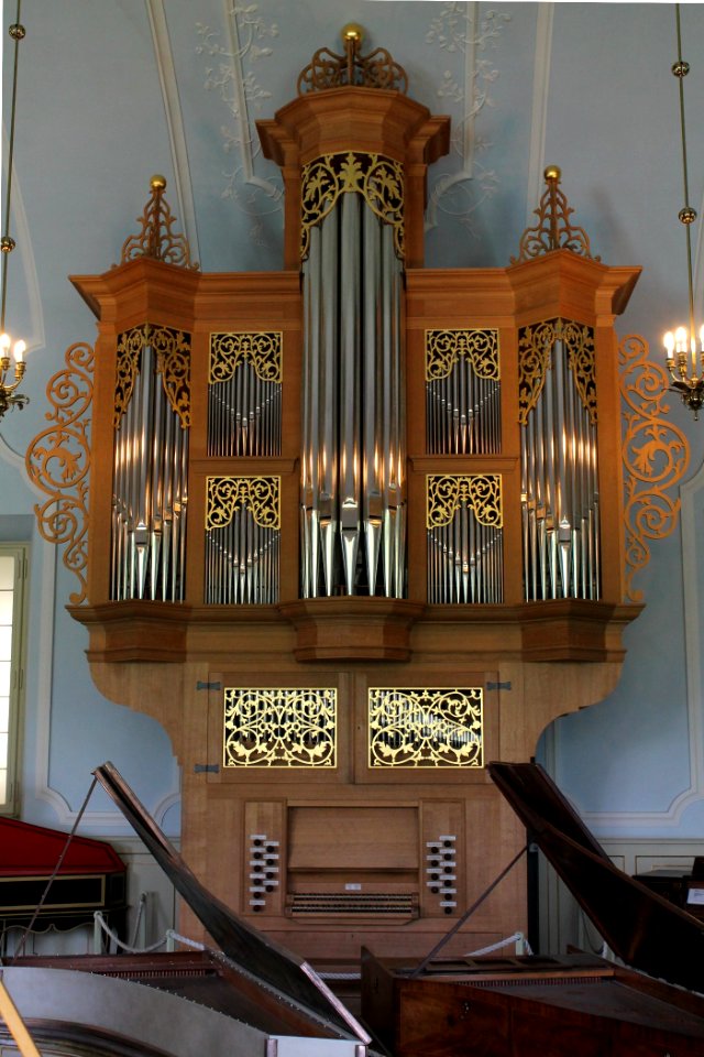 Muenchen Deutsches Museum Ahrend-Orgel