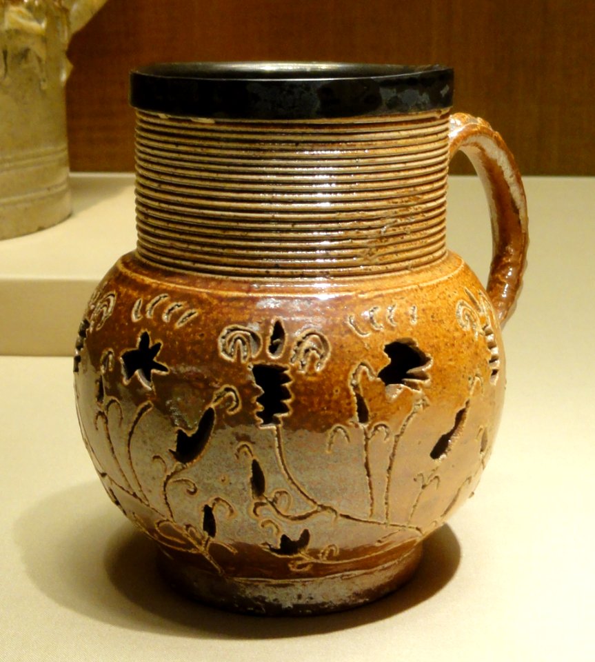 Mug, Nottingham, c. 1700-1710 - Nelson-Atkins Museum of Art - DSC08695