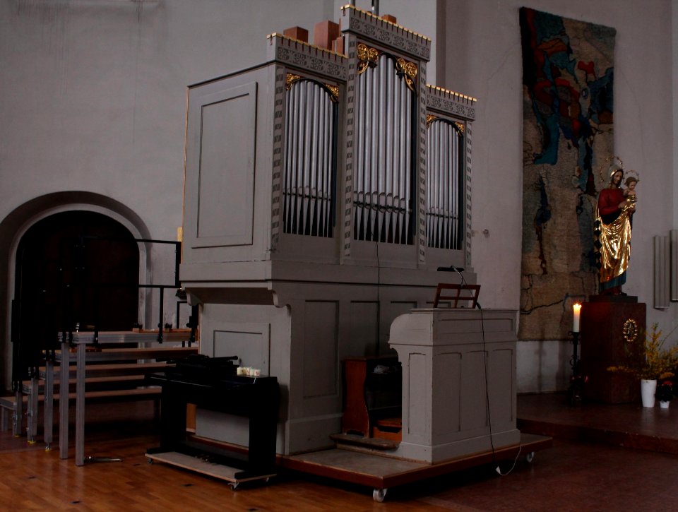 Muenchen St Rupert Chor-Orgel