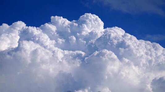 Clouds heap sky nature