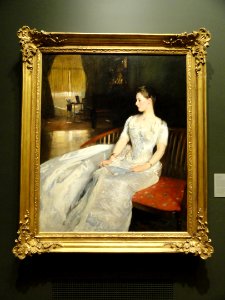 Mrs. Cecil Wade, by John Singer Sargent, 1886 - Nelson-Atkins Museum of Art - DSC09195 photo