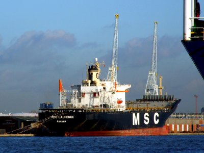 MSC Laurence pic7, Port of Antwerp, Belgium 07-Dec-2008