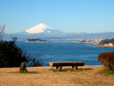 Mt. Fuji from Osaki Park (Zushi)