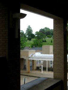 Mt. Lebanon Station from upper stairway, 2021-06-03