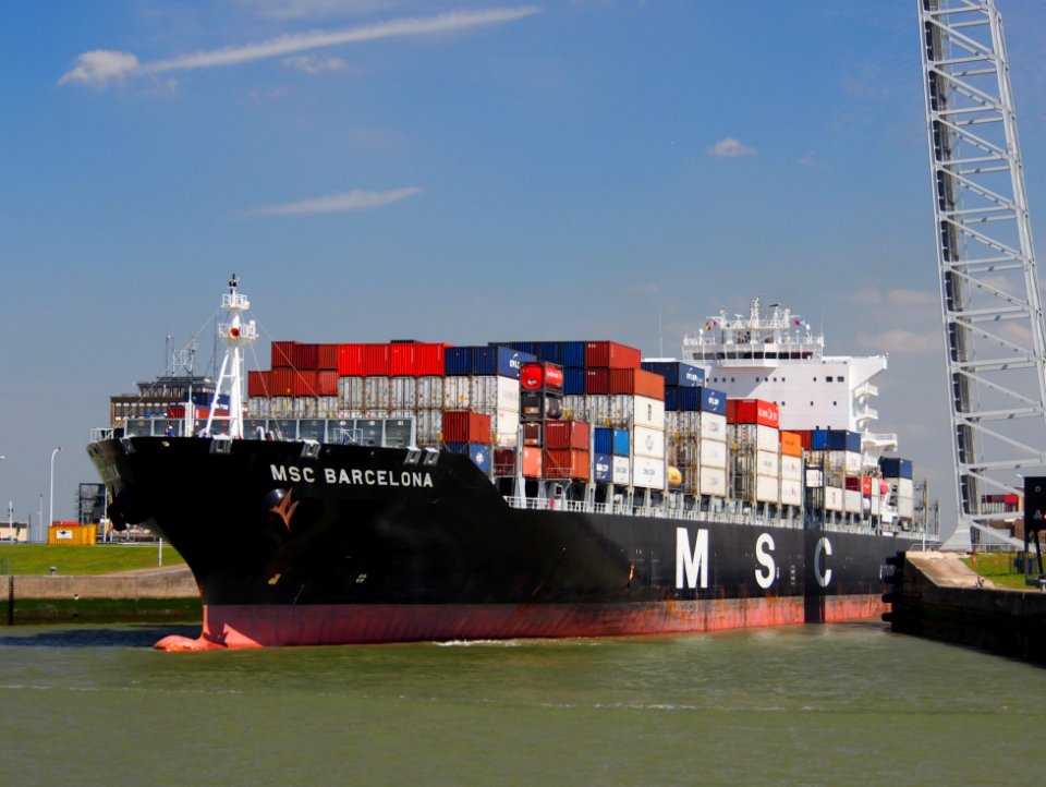MSC Barcelona - IMO 9480186, Berendrechtsluis, Port of Antwerp, pic 2