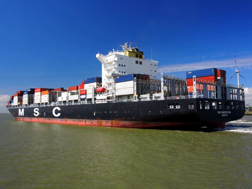 MSC Barcelona - IMO 9480186, Berendrechtsluis, Port of Antwerp, pic12