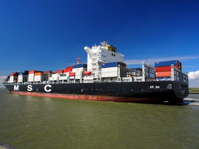 MSC Barcelona - IMO 9480186, Berendrechtsluis, Port of Antwerp, pic10 photo